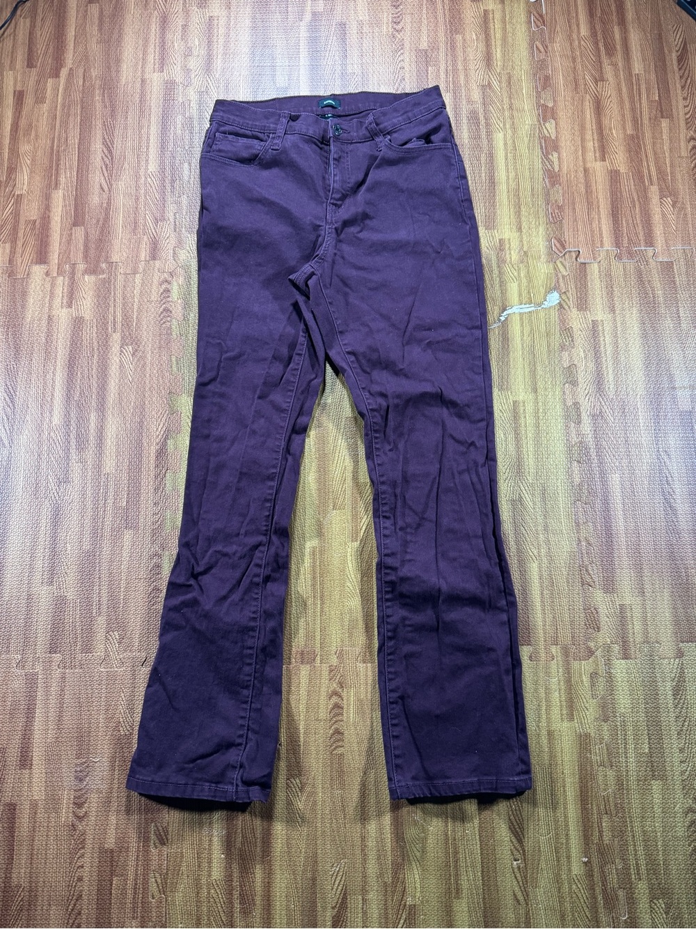 Express Women’s Plum Flare Jeans